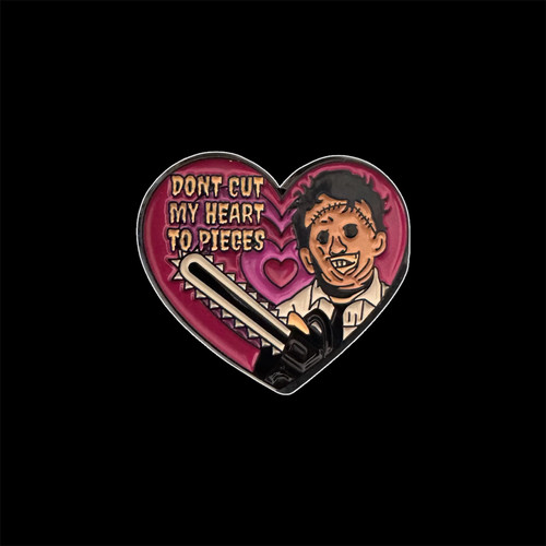 Spilletta smaltata leatherface - spilletta,